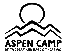 Logo of Aspen Camp of the Deaf and Hard of Hearing