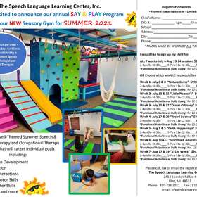 Photo 1 for The Speech Language Learning Center Summer Say Play